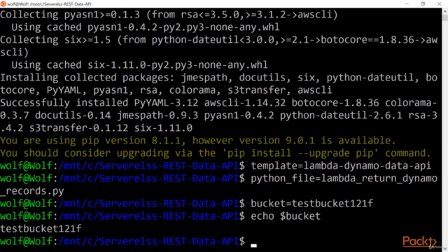 Serverless Microservices on AWS in 10 Hours – Screenshot 4