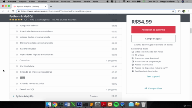 Python & MySQL – Screenshot 3