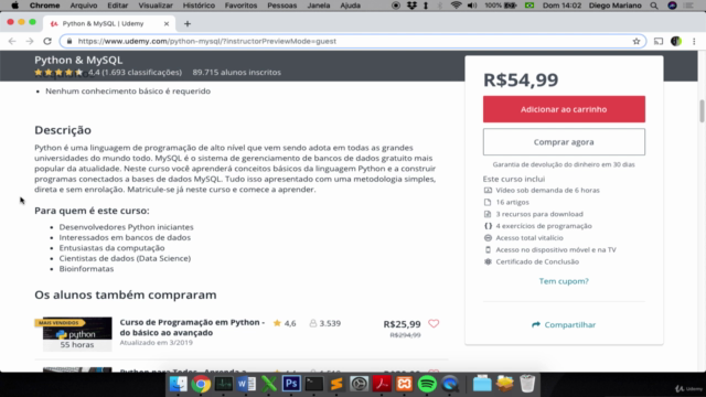 Python & MySQL – Screenshot 4