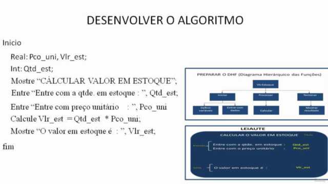 Como desenvolver um algoritmo com clareza – Screenshot 3