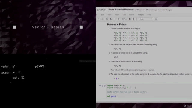 Linear Algebra for AI - Generative AI – Screenshot 4