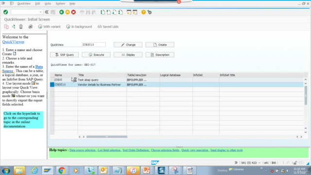 SAP ABAP WEBSERVICE SOAP – Screenshot 2