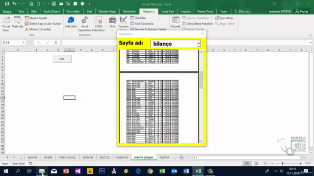 Excel VBA (Makro) Eğitimi – Screenshot 2