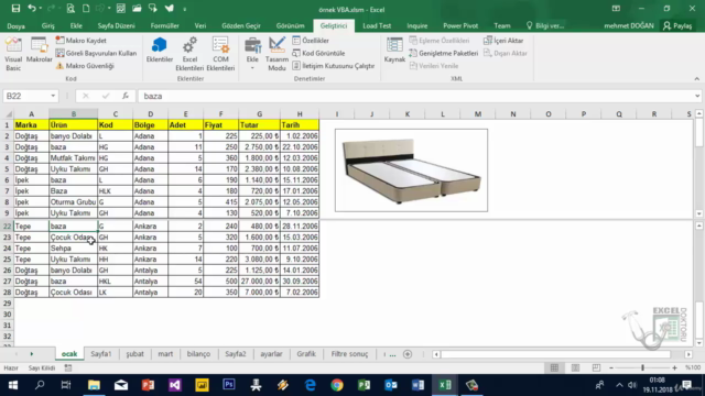 Excel VBA (Makro) Eğitimi – Screenshot 3
