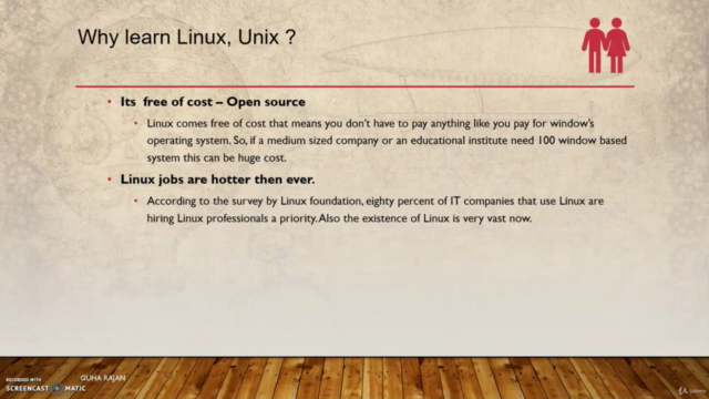 Linux, Unix essentials and introduction to shell scripting – Screenshot 2