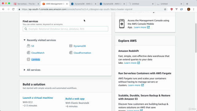Build Serverless APIs with Serverless Framework and NodeJs - Screenshot_02