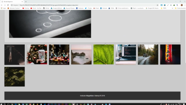 Curso de CSS Grid Layout + Projeto – Screenshot 3
