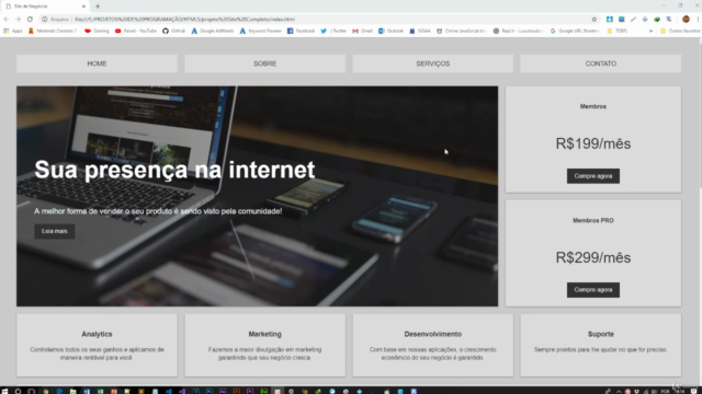 Curso de CSS Grid Layout + Projeto – Screenshot 4