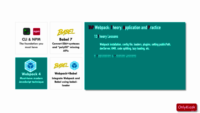 JavaScript Infrastructure: CLI, NPM, Babel and Webpack – Screenshot 3