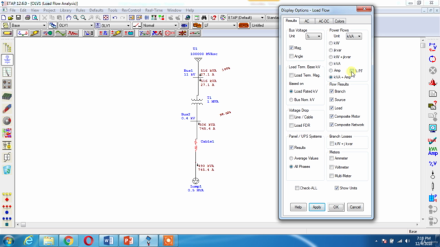 ETAP for Power System Analysis Training in English Language – Screenshot 3