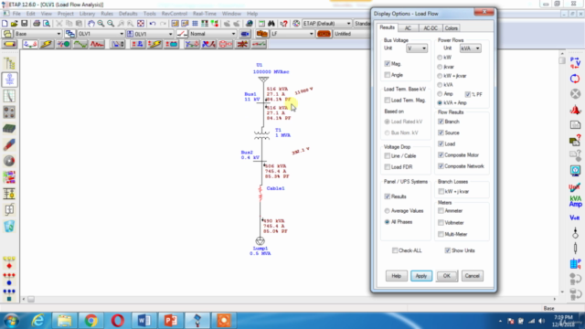 ETAP for Power System Analysis Training in English Language – Screenshot 4