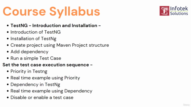 Learn TestNG framework in Selenium: From Beginner to Pro – Screenshot 1