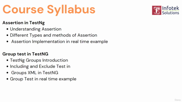 Learn TestNG framework in Selenium: From Beginner to Pro – Screenshot 2