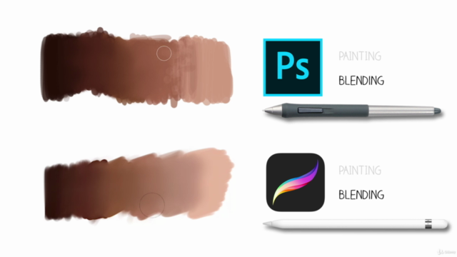 Paint and Blend with Photoshop and Procreate – Screenshot 3
