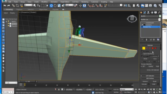 Modelando um avião no 3DS MAX. – Screenshot 1