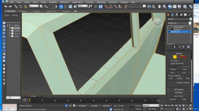 Modelando um avião no 3DS MAX. – Screenshot 2