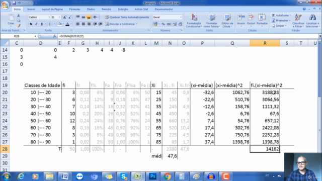 Estatística Fácil:Distribuição de Frequências e suas Medidas – Screenshot 4