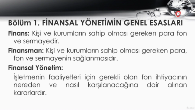 Finansal Yönetim ve Mali Analiz - SPK & SPF Hazırlık – Screenshot 2
