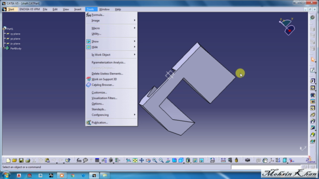 CATIA V5 : Part Design – Screenshot 4