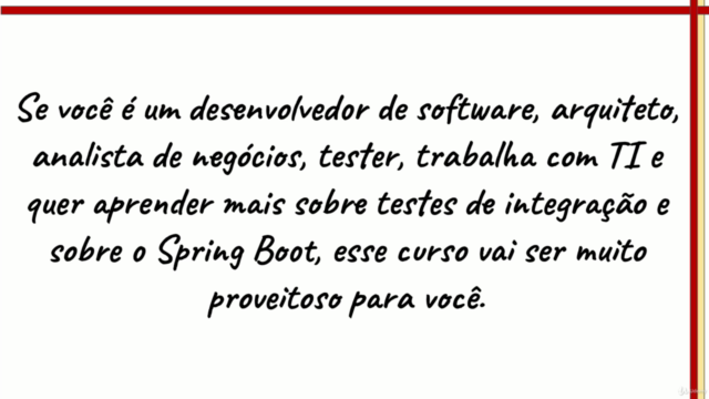 Aprenda testes de integração com Spring Boot – Screenshot 4