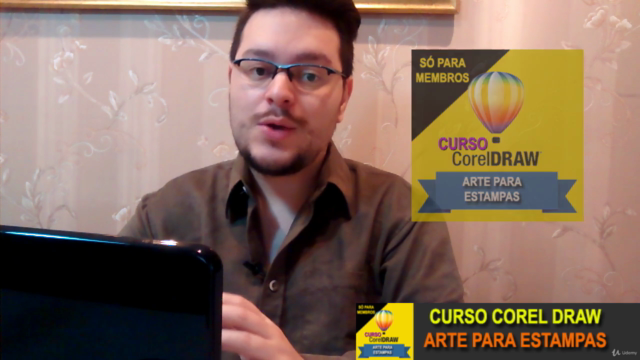 Curso Arte para Estampas Transfer (Como criar Estampas) – Screenshot 1