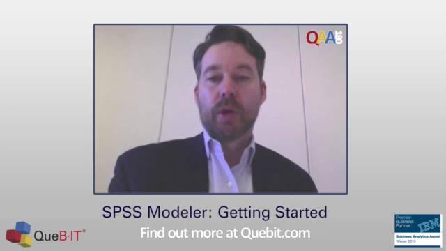 IBM SPSS Modeler: Getting Started – Screenshot 1
