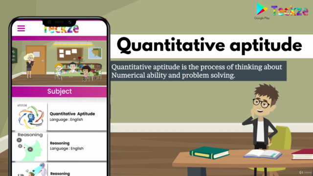 Learn Quantitative Aptitude Maths in fun way with animation. - Screenshot_02