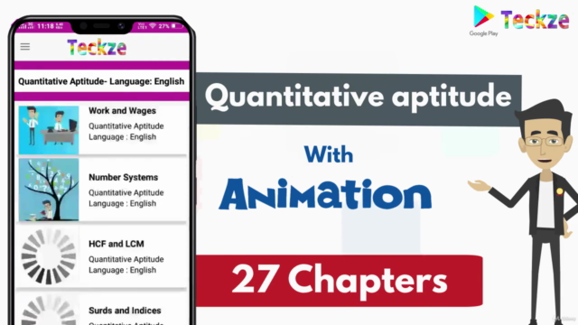 Learn Quantitative Aptitude Maths in fun way with animation. - Screenshot_03