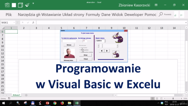 Programowanie w Visual Basic (VBA) w Excelu – Screenshot 4