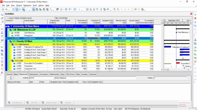 Cost Control Course (Using Earned Value & Primavera) Arabic – Screenshot 2