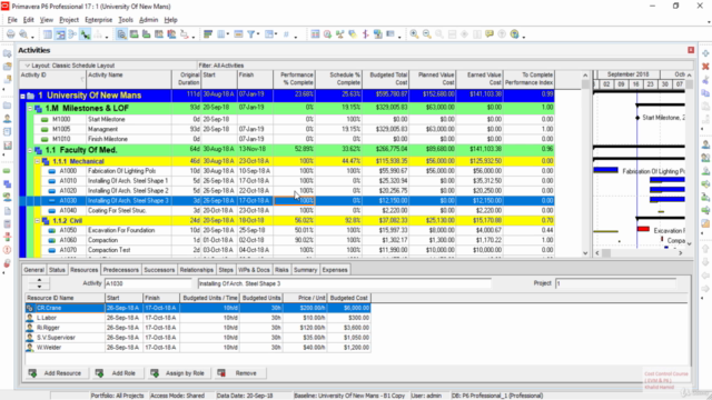 Cost Control Course (Using Earned Value & Primavera) Arabic – Screenshot 4
