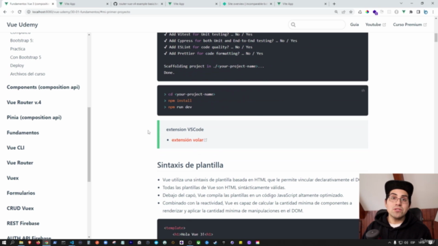 Vue js 3 [Actualizado] Desde cero + Vite + Firebase 9 + MEVN – Screenshot 2