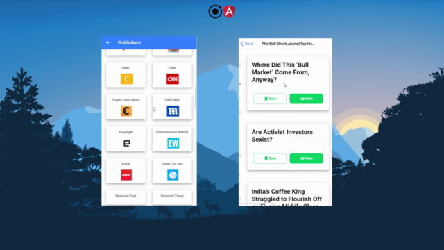 Ionic 4 Angular- Build Web App, Native Android, IOS App – Screenshot 1
