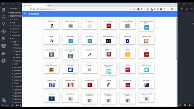 Ionic 4 Angular- Build Web App, Native Android, IOS App – Screenshot 2