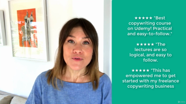 Build a Lucrative Copywriting Portfolio With Ease – Screenshot 1