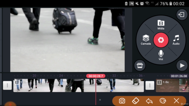 Edição de Vídeos no Celular – Screenshot 3