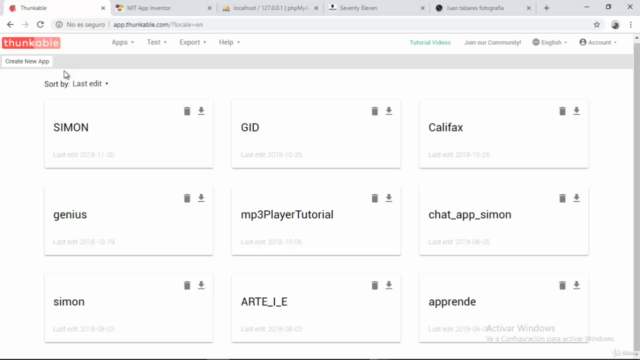 Desarrollo de aplicaciones móvil android sin programación – Screenshot 1