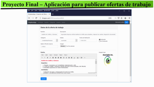 Spring Boot 3 - Desarrollo web con Spring Framework y MySQL8 – Screenshot 2