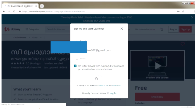 Introduction To C Programming Tutorials In Malayalam – Screenshot 2