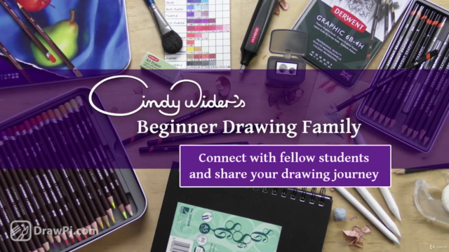 Colored Pencil Character Drawing Secrets with Cindy Wider – Screenshot 4