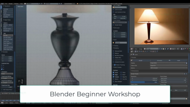 Blender by Projects: [PRO's Path] Create What Inspired Us! – Screenshot 1