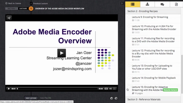 Mastering the Adobe Media Encoder CC – Screenshot 3