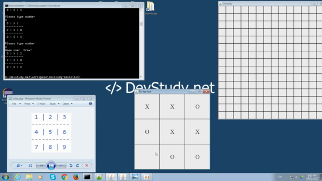 Основы программирования - Крестики-нолики (на примере Java) – Screenshot 3