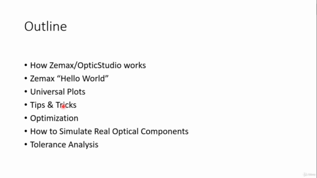 Zemax/OpticStudio Fundamentals (non-sequential mode) – Screenshot 3