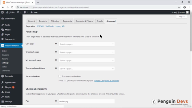 Ecommerce Websites with WordPress and Woocommerce – Screenshot 1
