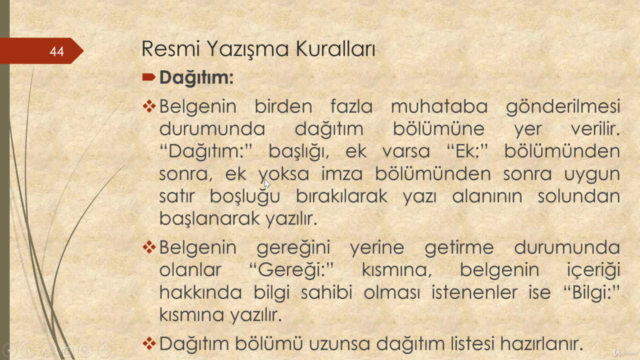 Resmi Yazışma Kuralları – Screenshot 1