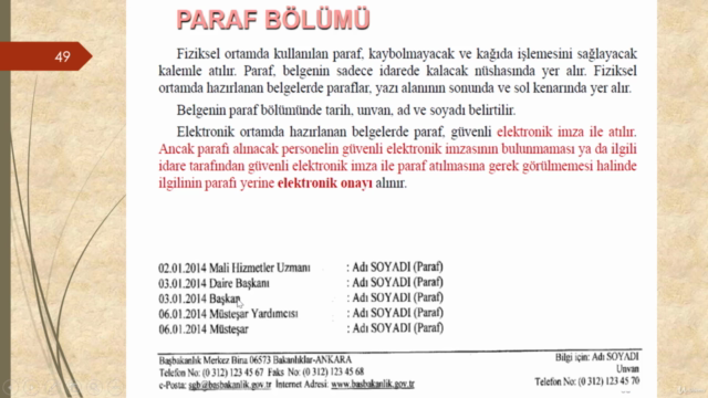 Resmi Yazışma Kuralları – Screenshot 3
