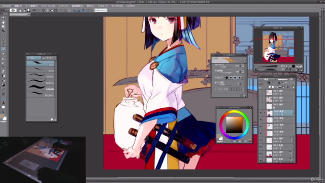 独特の世界観を描く! 藤ちょこ先生から学ぶ「和風美少女イラスト」の描き方 – Screenshot 2