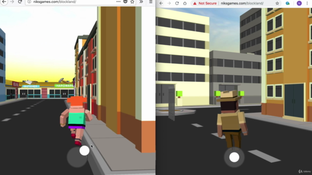 Create a 3D Multi-player Game using THREE.js and SOCKET.io - part 2 