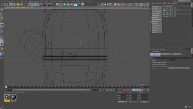 Create 3D mood in Cinema4D with Arnold renderer - Screenshot_03